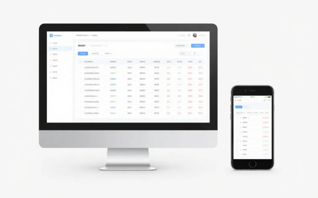 历史开奖信息表格化展示界面